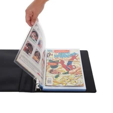 100 1 Pocket Comic Book Protection Pages BCW Acid Free Laser Weld Album Storage