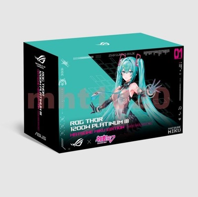 新品　ASUS ROG Thor 1200W Platinum III 初音ミク NEW Asus ROG THOR 1200W PLATINUM III power module Hatsune Miku