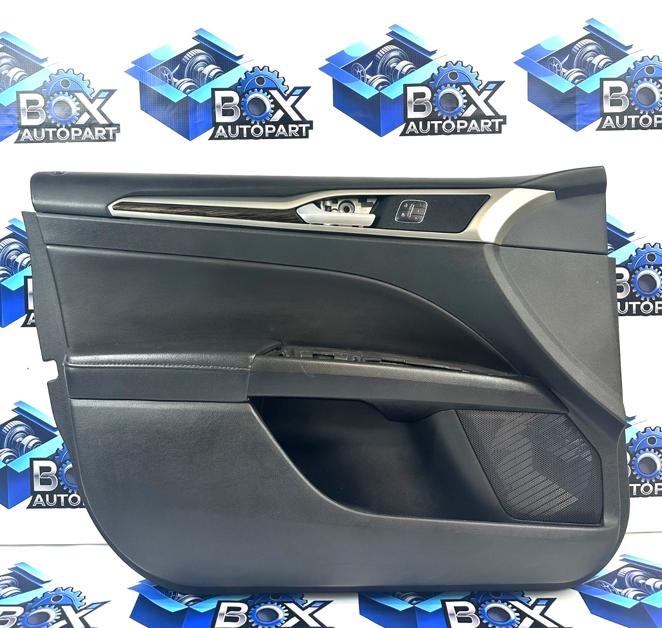 2013-2016 Ford Fusion Front Left Driver LH Side Door Trim Panel OEM (Black)