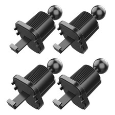 4 Pcs Car Mount Air Outlet Fixing Clip Vent Base for Phone Holder