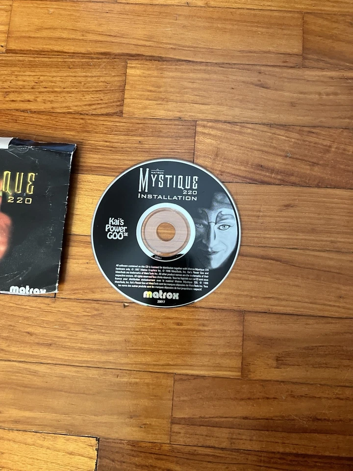Cd Matrox Mystique 220 - Immagine 3 di 4