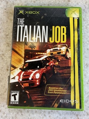 THE ITALIAN JOB ORIGINAL XBOX X-BOX GAME COMPLETE NES HQ