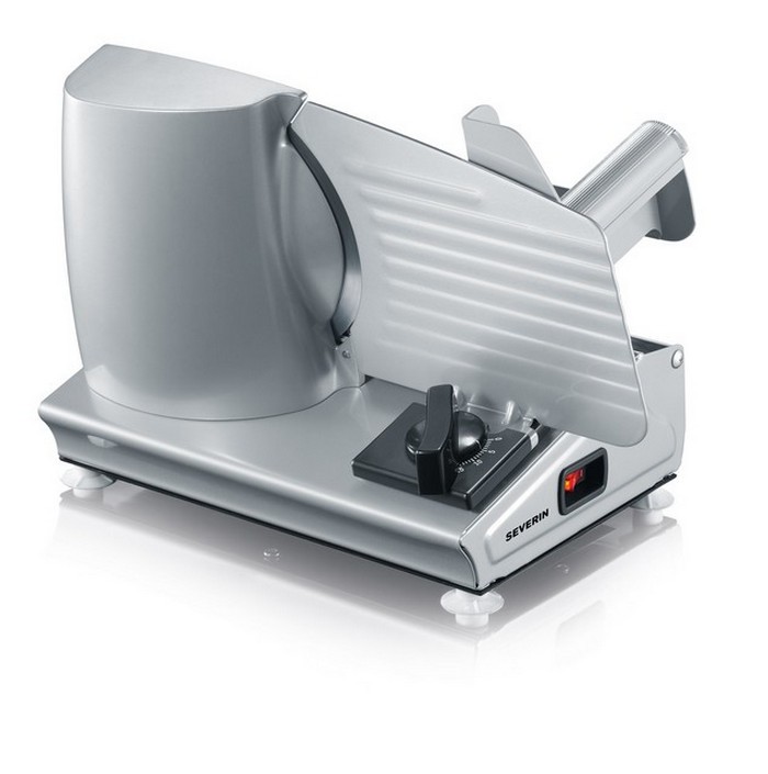 Severin trancheuse électrique AS3915 de 180w avec lame en acier de 19cm argent