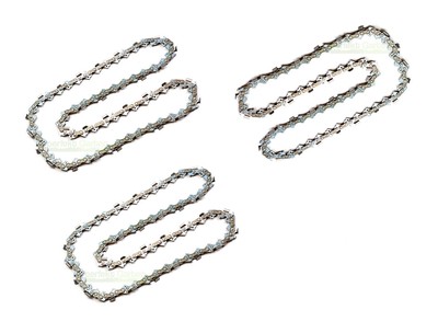3x Sägekette 20 cm für Grizzly EKS601T EKS610T EKS710T EKS710-20T Kettensäge