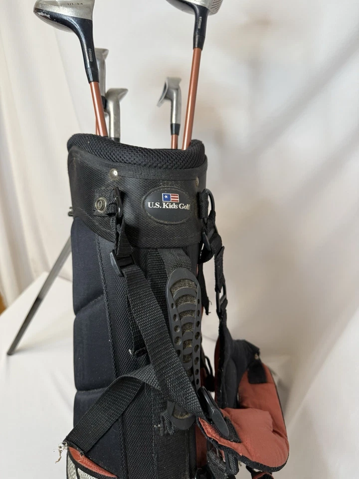 US Kids 6 Club Set UL-24 Right Hand, 2 Drivers, 3 Irons, Putter Golf Set Bag - Image 2 of 4