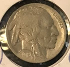 🦬 1916 p 5c Indian Buffalo Nickel 🇺🇸 ^WWI Era ^battLbiSON Restoration 🍄🐇