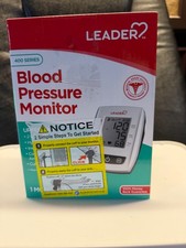 Cardinal Health Leader Automatic Blood Pressure Monitor, 400 Series, Upper Arm