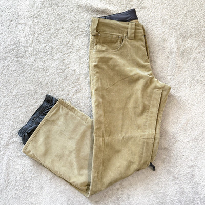 Burton MB Pointer Pants Mens Medium Khaki Dryride Corduroy Snowboard Chittagong