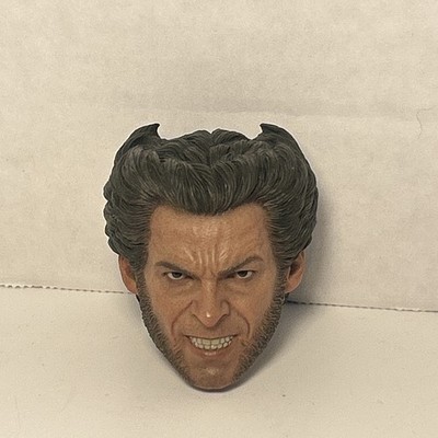 Hot Toys Mms187 X-men The Last Stand Wolverine Head Sculpt 1/6 Scale Accessories