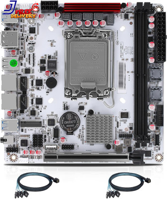 Q670 8-Bay NAS Mini ITX Motherboard(Lga1700 12Th/13Th/14Th Gen. Desktop Processo
