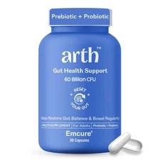 Arth Women�s Gut Health 30 Caps | Prebiotic & Probiotic, Digestive Balance Suppo