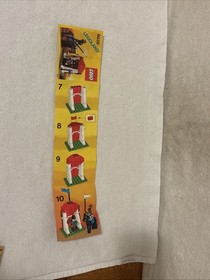 VTG 80s Lego Castle 6010 6012 6017 6035 6057 Instructions Only Knights FREE SHIP