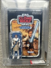 AFA 9.0 Obi Wan Kenobi Star Wars Vintage Collection 2012 VC103 Clone Wars Jedi