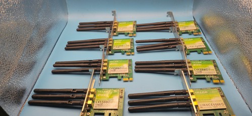 Adaptadores PCI Express inalámbricos de doble banda TP-Link Tl-WDN4800 N900 (8) USADOS probados