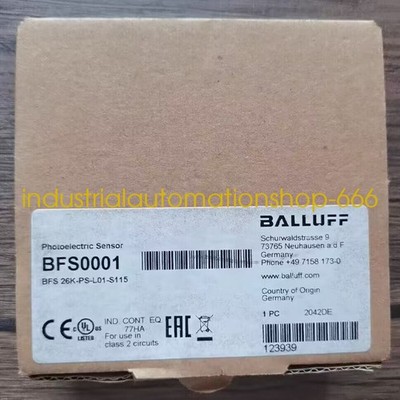 1Pcs New BFS0001 BFS 26K-PS-L01-S115 photoelectric sensor Via DHL or FedEX