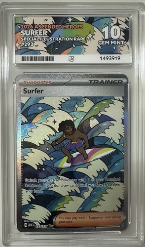 Surfer graded ACE 10 for sale on eBay
