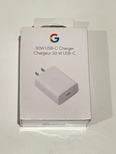 GENUINE Google 30W USB-C Power Charger GA03501 - White NEW SEALED