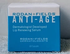 Rodan + Fields Lip Renewing Serum Redefine Anti-Age 60 Capsules Soft Lips Sealed