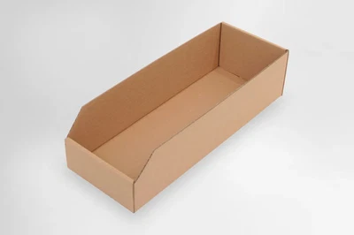 SMURFIT WESTROCK Kartons & Schachteln Karton Regalkästen 400 x 150 x 100 mm 1-wellig