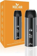 Vaporizer mit LED Display USB-C Schnellladung 180C - 360C (Verdamper - Dry Herb)
