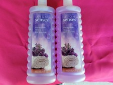2 Avon Senses Lavender Bubble Bath 24 oz. NEW
