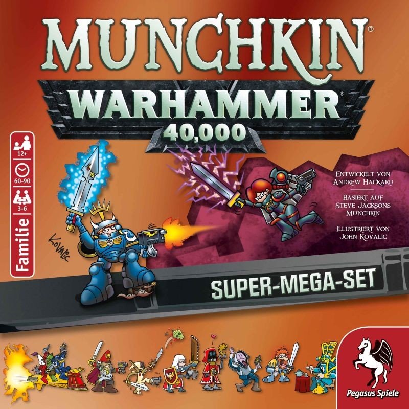 Munchkin Warhammer 40K Super Mega Set | Deutsch | Spiel | 17039G | 2026 - Bild 5
