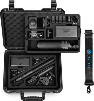 Lekufee Waterproof Hard Case for DJI Osmo 360 Camera, Adventure