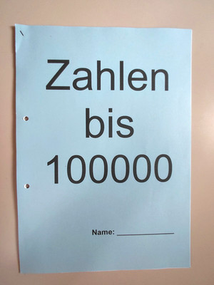 2 Arbeitshefte Mathematik:Arbeit mit dem Geodreieck,Zahlen bis 100000,Grundschul