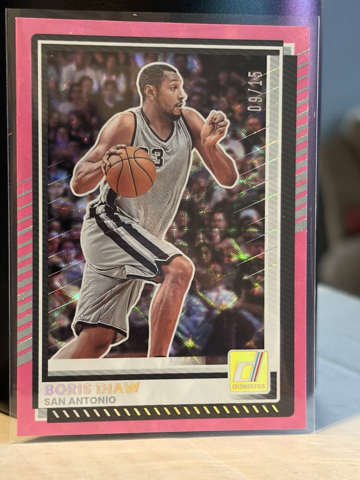 2025-26 Donruss Basketball Future Frame Parallel 9/15 Boris Diaw