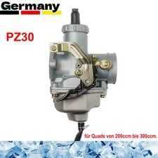 Carburatore PZ 30B 30mm ricambio per moto 200CC 250CC dirt bike ATV quad argento