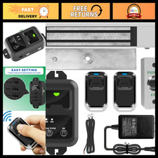 Wireless Remote Control Electromagnetic Lock System 600Lbs Security Access
