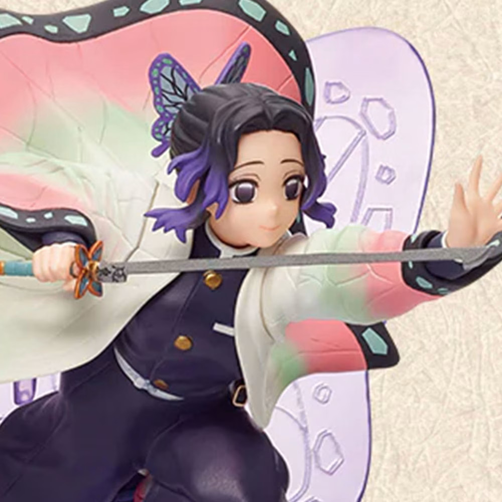 Figurine Demon Slayer Kocho Shinobu marque-page cadeau idéal pour otaku et lecteur