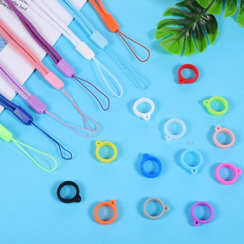 8Pcs Functional Pen Lanyards with Silicone Rings for Office School and Outdoors - Picture 3 of 11