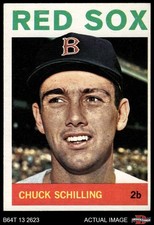 1964 Topps #481 Chuck Schilling Red Sox 4 - VG/EX