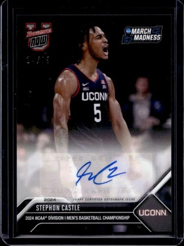 2023 Bowman U Now NCAA March Madness Basketball Stephon Castle #16A PSA 10