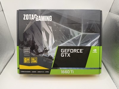 ZOTAC GeForce GTX 1660 6GB GDDR5 Graphics Card (ZT-T16600F-10L)