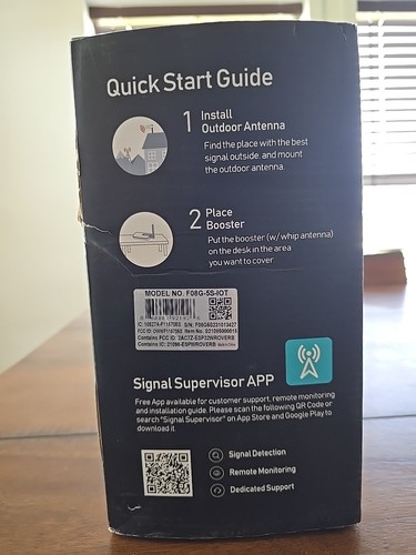Kit amplificateur de signal pour téléphone portable HiBoost Sidekick tous opérateurs 3G 4GLTE 5G NEUF - Photo 4 sur 9