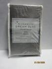 Wamsutta Dream Zone 500 Thread Count Percale Two Standard/Queen Grey Pillowcases