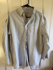 L.L. Bean Men's Wrinkle-Resistant Long Sleeve Dress Shirt Size 15.5-32