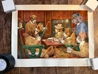 Coolidge Dogs Playing Poker Cabin Still Bourbon His Station & 4 Aces Vintage