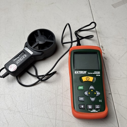 EXTECH AN100 THERMO-ANEMOMETER CFM/CMM