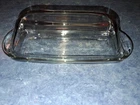 Vintage Anchor Hocking Presence Clear Covered Butter Dish In Mint Condition!