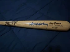 Authentic Game Issued Ryne Sandberg Bat