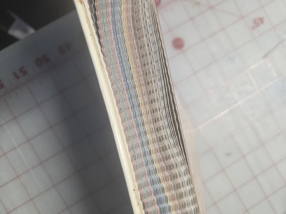 Meyer Drapery Fabric Sample Book  Solids 4" X 11" - Image 3 of 4