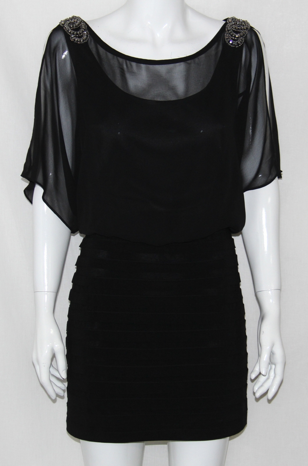 blouson cocktail dresses