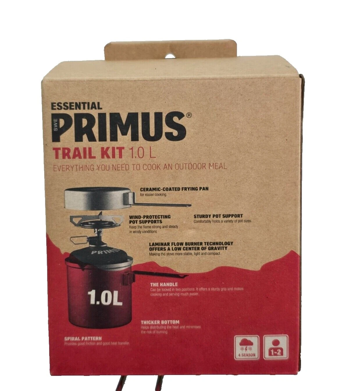 Utensilios de cocina de aluminio Camping Primus
