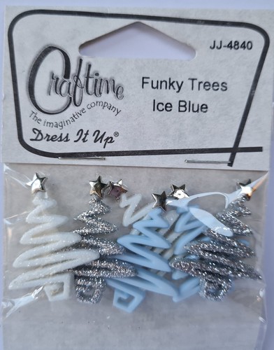 Christmas - Craftime Craft Buttons - various - Trees, Snowflakes, Presents - Picture 3 of 13