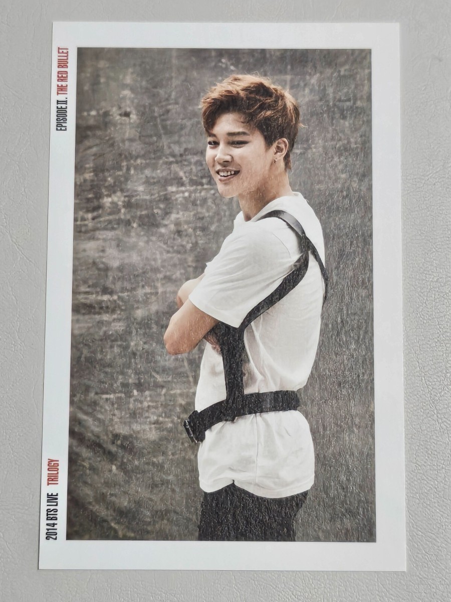 BTS 防弾少年団  2014THE RED BULLET 限定特典フォトカード BTS '2014 LIVE TRILOGY EPISODE II - THE RED BULLET' OFFICIAL