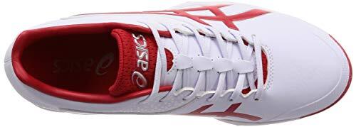 ASICS Baseball Nieten Spike Schuhe Japan Speed 1121A015 weiß rot 28 cm US9,5 - Bild 5 von 6