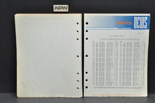 Vintage 1977 Honda XL75 '77 Parts Catalog Book Diagram Manual - 第 6/6 張圖片